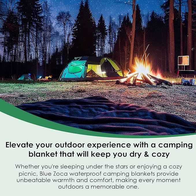 Beach Blanket Waterproof Sandproof Waterproof Blanket for Camping, Hiking, Outdoor Sporting Events, Picnics & More | Machine Washable & Pet Friendly | Travel Size - 65x50in Gray