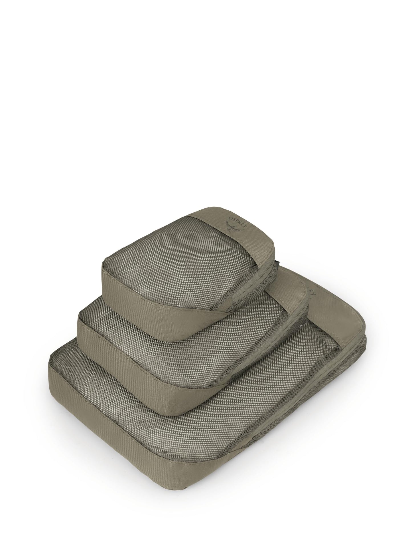 Osprey Daylite Packing Cube Set, Tan Concrete - Includes a Large, Medium & Small Cube