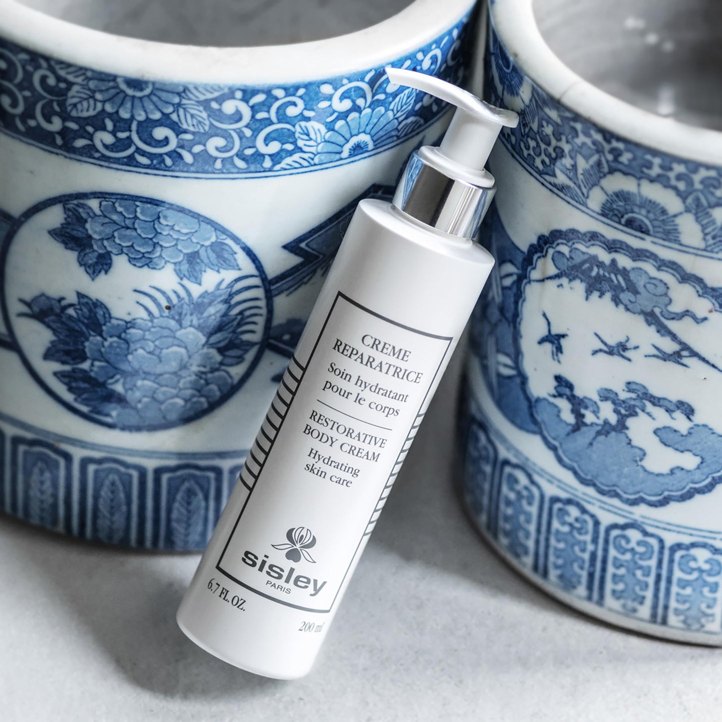 Sisley Paris Restorative Body Cream - 200 mL - Hydrating Body Lotion - Supports Optimal Hydration & Soothes Skin - Fresh, Silky, Lightweight Formula - Non Sticky