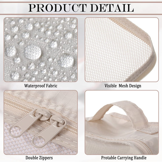 Shappy 12 Set Packing Cubes Luggage Organizer Bags Travel Luggage Suitcases Organizers Luggage Cubes with Shoe Bag