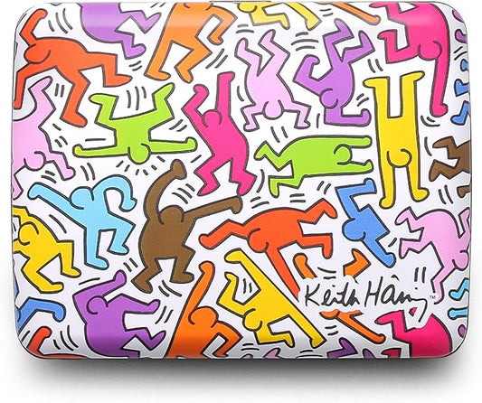 Aluminum wallet, Large capacity with metal lock, RFID Protection against fraud and demagnetization, Smart Case OSLO Large model