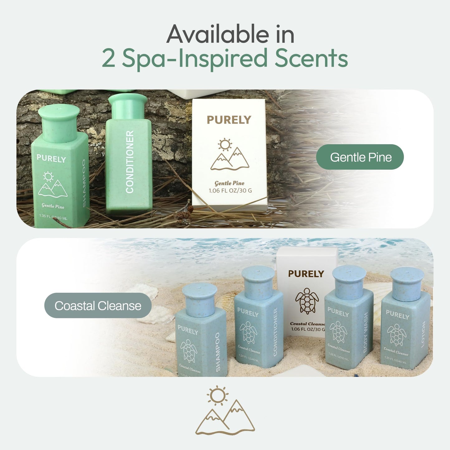 150 piece set | Hotel Soaps and Toiletries Bulk set | Airbnb Essentials for Hosts | Mini Travel Size Shampoo and Conditioner Sets | Bulk Travel Size Toiletries | Homeless Supplies Bulk Amenities