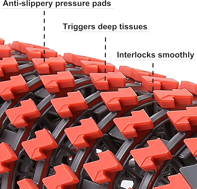 Collapsible Foam Roller for Exercise and Recovery (13 Inches), Easily Portable at 5.5 inches (Red)