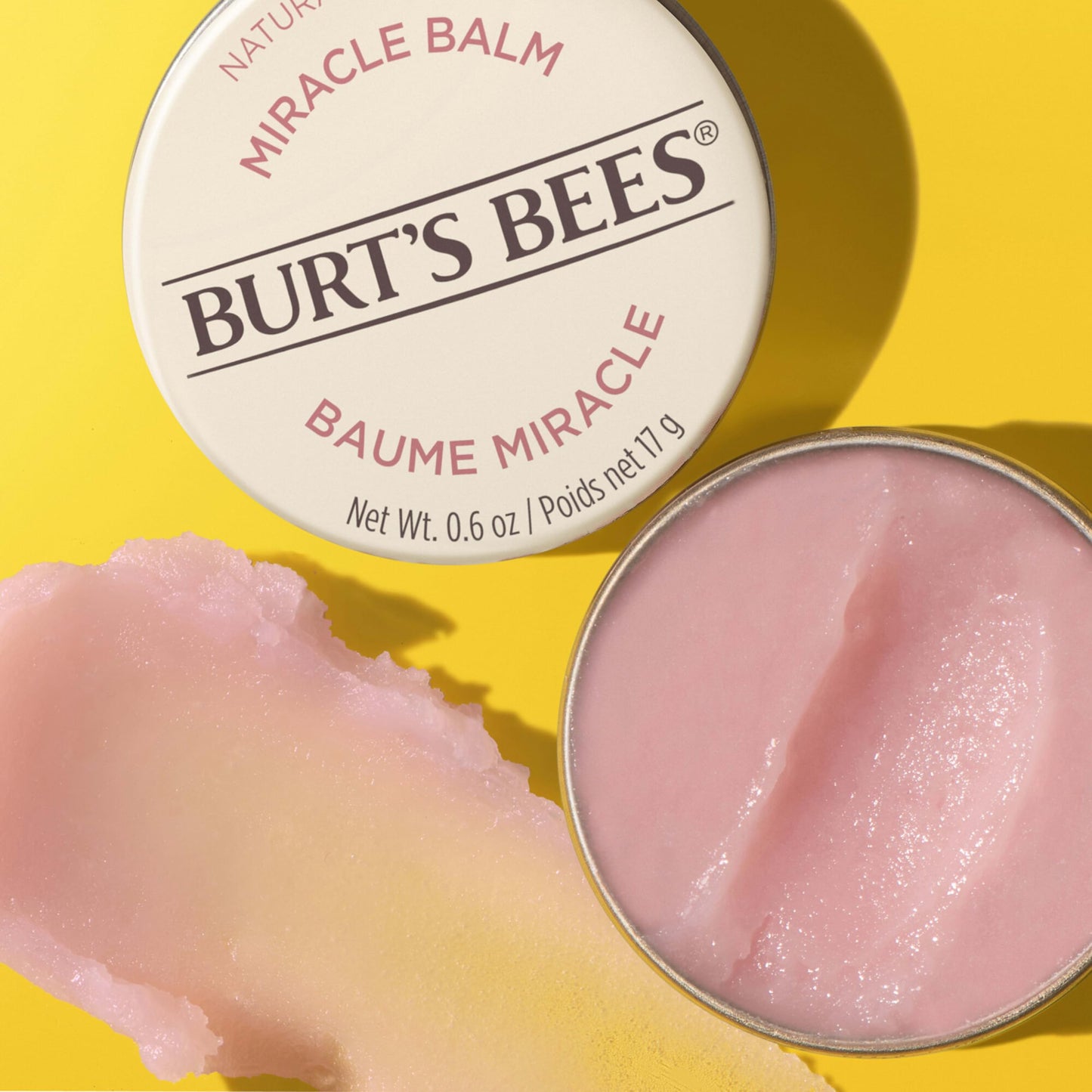 Burt's Bees 100% Natural Origin Goodness Glows Miracle Balm, Hydrates and Softens Dry Skin From Head To Toe, 0.6 Ounce Tin
