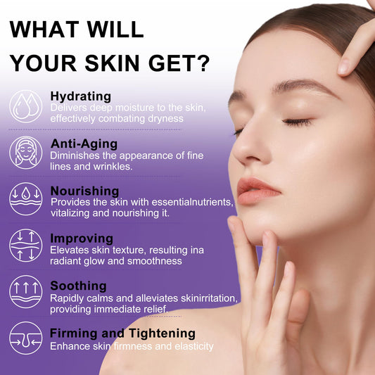 Skin Care Set,Professional Womens Teens Tighten Lift Firm Skincare,Hydrate Anti-Aging Facial Skin Care Routine Kit Travel Gift Set,Birthday Christmas Secret Santa Gifts for Women Teenage Girl Wife Mom