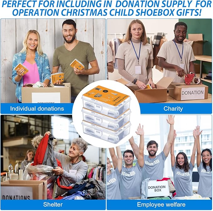 12 Pack Mini Travel Sewing Kits Bulk Small Emergency Sewing Kits Outdoor Survival Military Sewing Kits with Case for Wedding Operation Christmas Shoebox Stocking Stuffer Gift