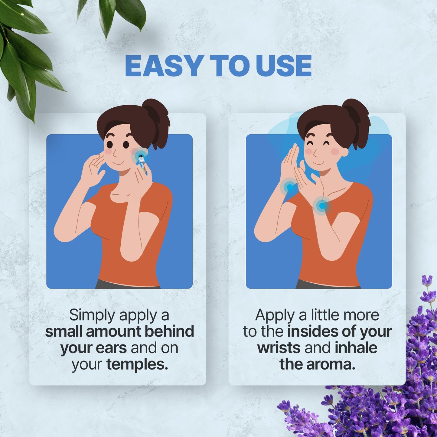 Migrastil Nausea Ease Roll-On (10ml) - Quick Aid for Queasiness from Motion Sickness, Migraines, Chemo, etc. - Cruelty-Free & Vegan. Made in The USA.