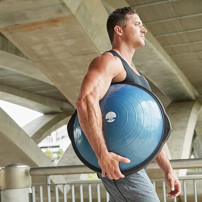 BOSU Sport Balance Trainer, Travel Size Allows for Easy Transportation and Storage, 50cm,