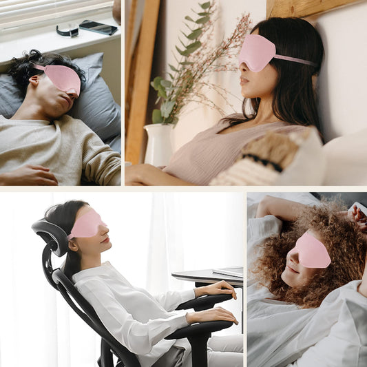 Sleep Mask for Men Women,Upgraded 3D Deep Contoured Eye Covers for Sleeping with Adjustable Strap,Block Out Light, Soft Comfort Eye Shade Cover for Travel Yoga Nap (1pcs, Pink)