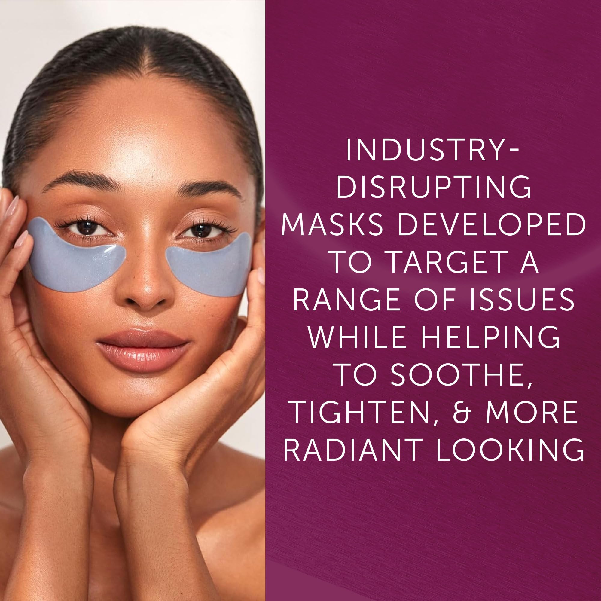 111SKIN Cryo De-Puffing Eye Mask, Hydrating Under Eye Patches for Puffy Eyes & Dark Circles with Seaweed Extract, Vit E & Peptide Complex, Nourishing Formula for Fine Lines & Puffiness, 8 Pairs, Blue