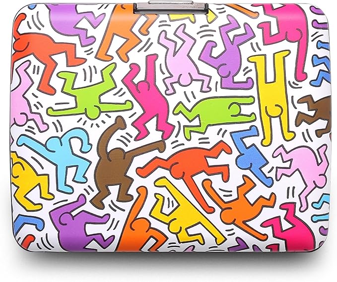 Aluminum wallet, Large capacity with metal lock, RFID Protection against fraud and demagnetization, Smart Case OSLO Large model