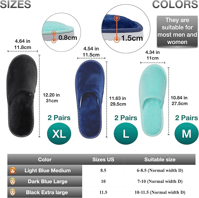 6-10 Pairs Spa Slippers, Non Slip Disposable Slippers For Guest, Washable Reusable, Which Can Be Used As Women Men, House, Indoor, Bathroom, Bedroom, Hotel, Bride Slippers