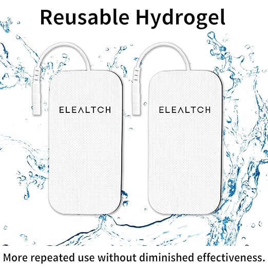 30PCS Compatible with AUVON TENS 7000 Electrode Pads for Tens Unit,Replacement Pads,2" X 4" Brand:ELEALTCH