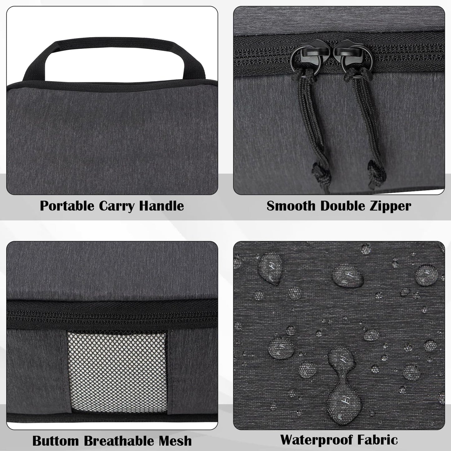 Extra Large Compression Packing Cubes for Travel Essentials, 2 Set Expandable Travel Cubes for Packing Compression Bags Luggage Suitcase Organizer, Black