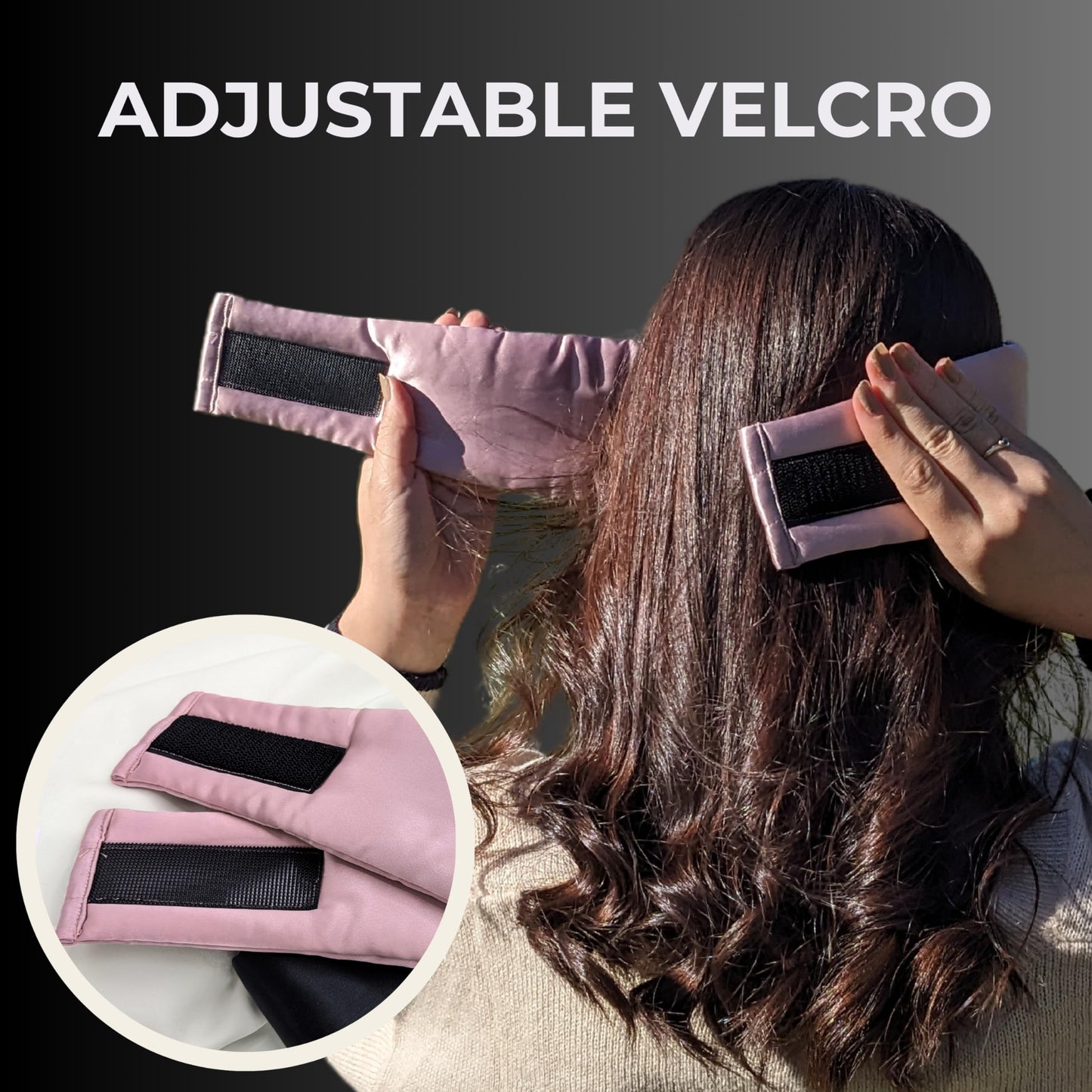 Elysium Luxury Silk Sleep Mask | 100% Mulberry Silk Eye Mask for Sleeping in Total Darkness | Deep Sleep Masks for Women and Men | Travel Eye Masks for Sleep (Pink Pearl)