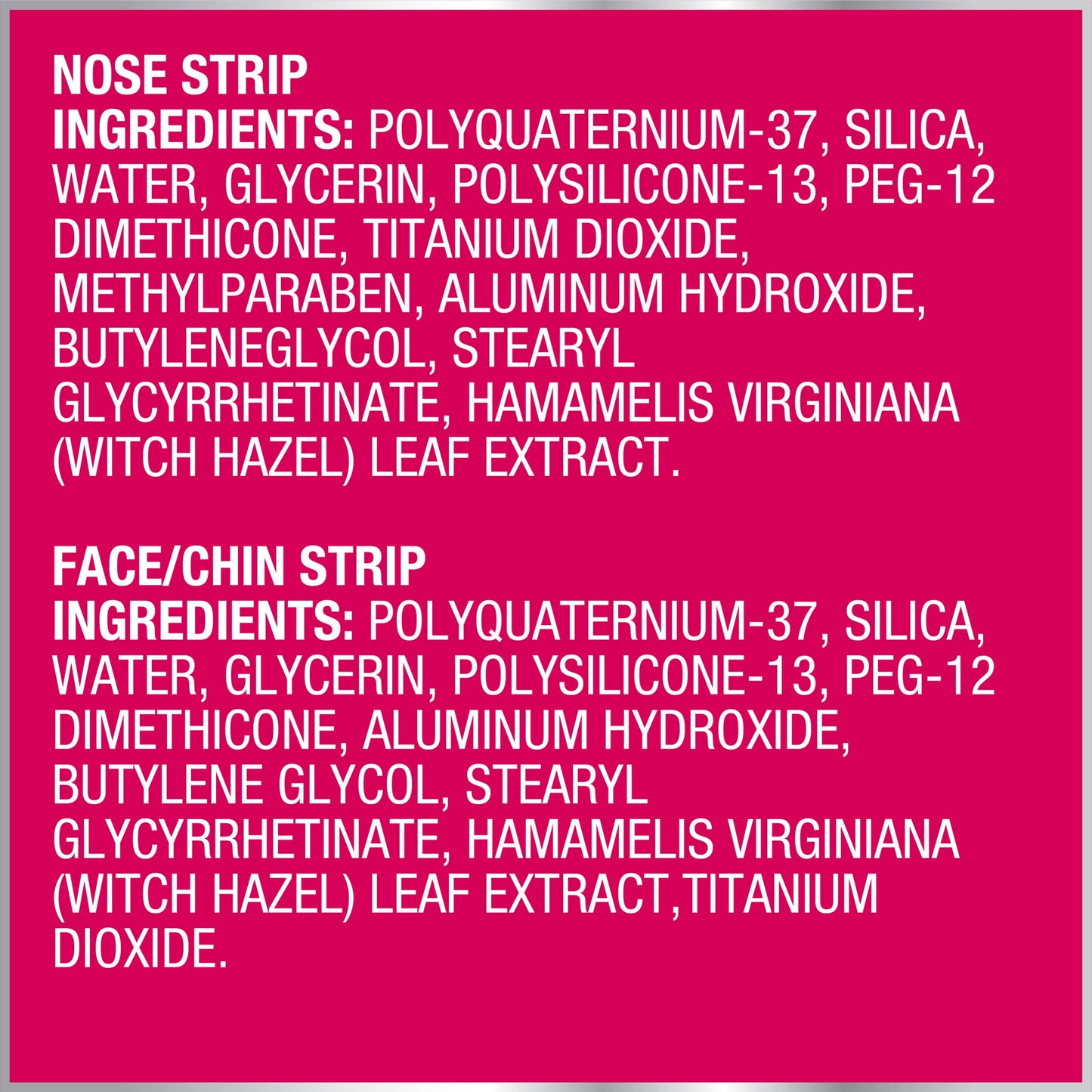 Bioré Nose+Face Blackhead Remover Strips, Deep Cleansing Strips for Nose, Chin, or Forehead, Instant Blackhead Removal and Pore Unclogging, Oil-free, Non-Comedogenic Use, Value Size 24 Count