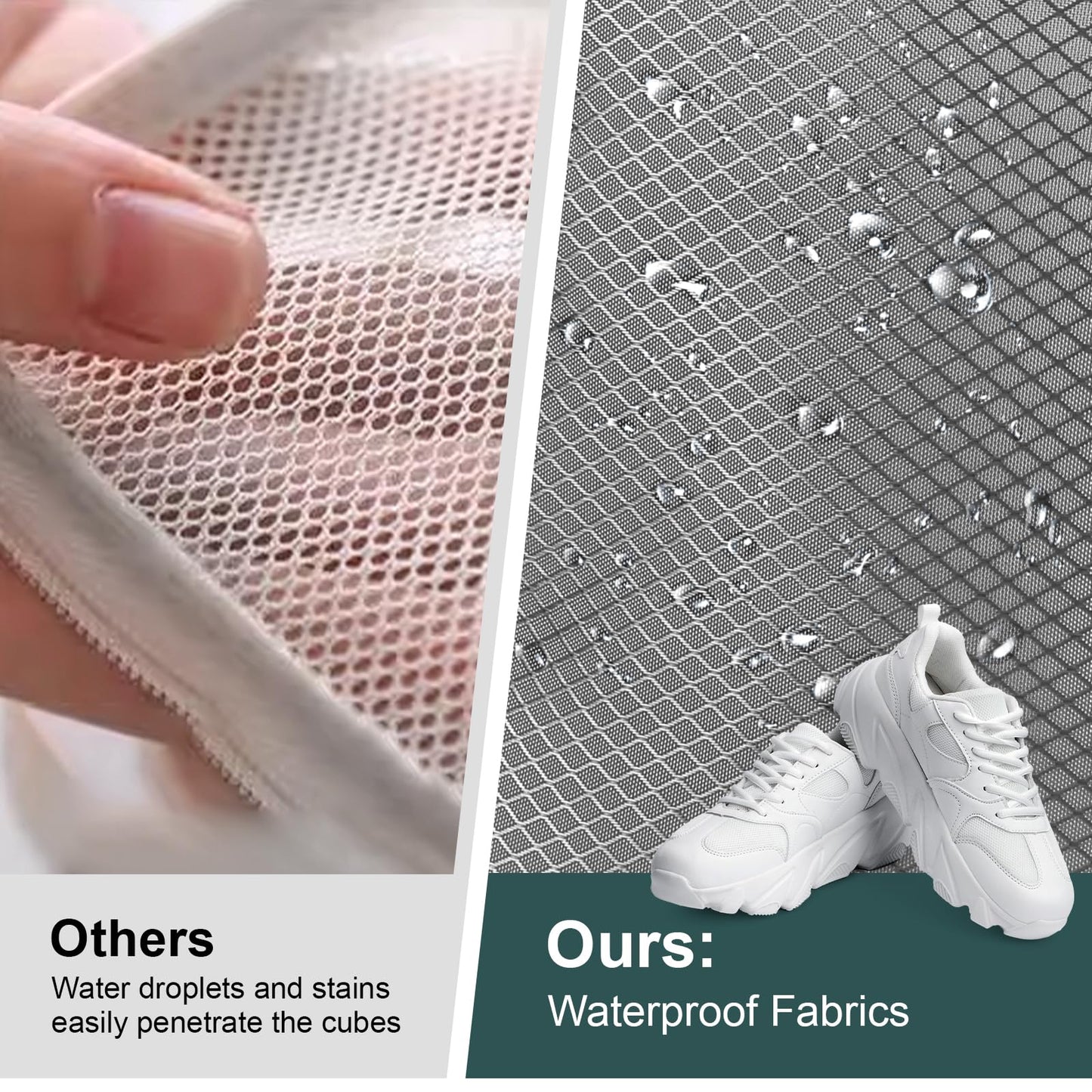 Compression Packing Cubes for Travell Fabric Packing Cubes with Smooth Zippers, Space-Saving Compression Bags for Travell, Luggage Organizers for Clothes, Shoes, and Accessories