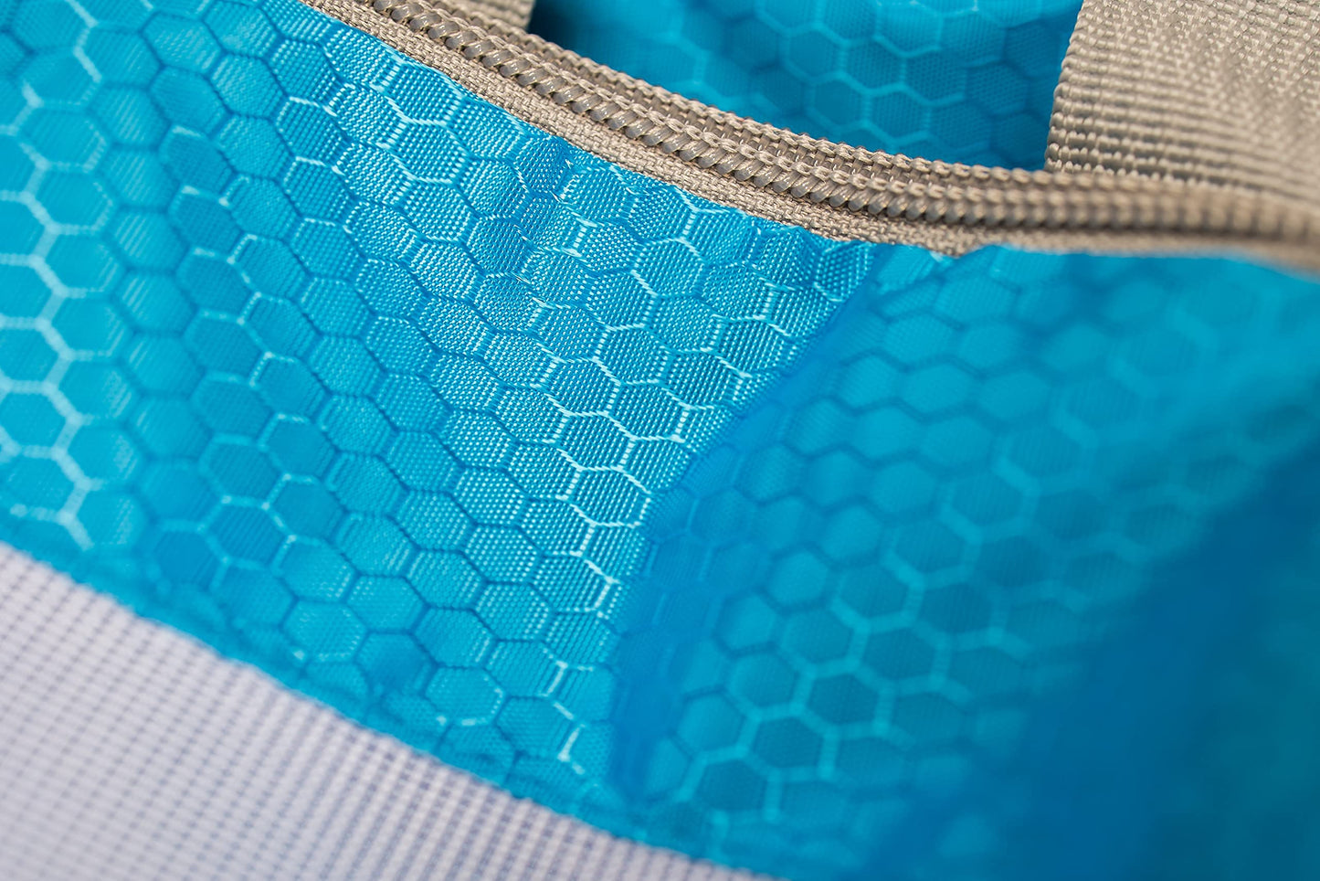 TRIP NUTS 6 Piece Travel Compression Packing Cubes Set - Luggage Organizer, BlueWhite