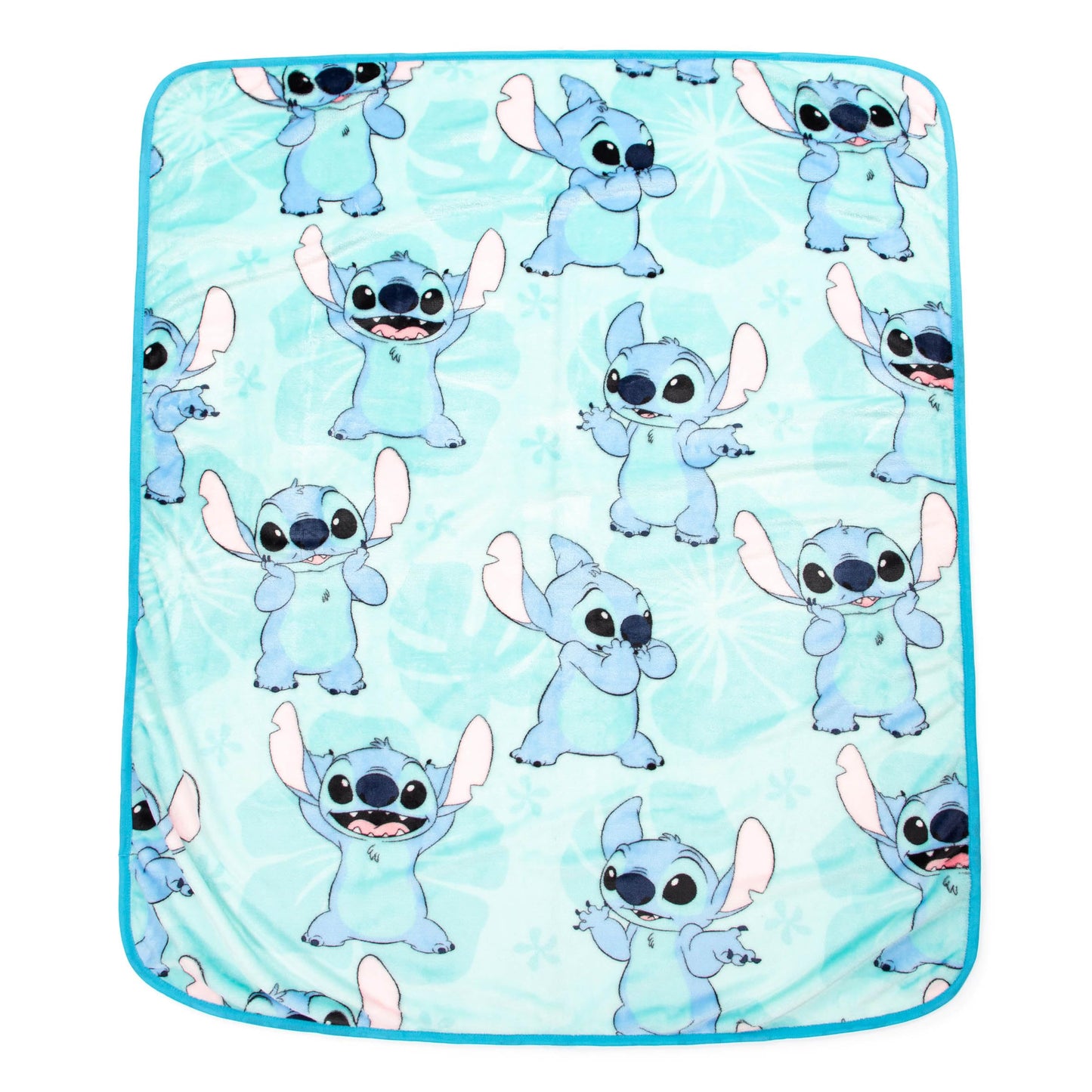 Jay Franco Disney Lilo & Stitch Kids Travel Set - 3 Piece Set Includes 40 x 50 Throw Blanket, Eye Mask, and Neck Pillow - Super Soft & Cozy Travel Accessories