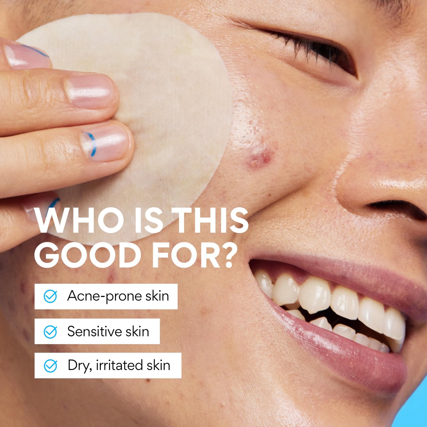 innisfree Daily Gentle Retinol Salicylic Toner Pads, Korean Sheet Mask Pads for Acne-Prone Skin Care