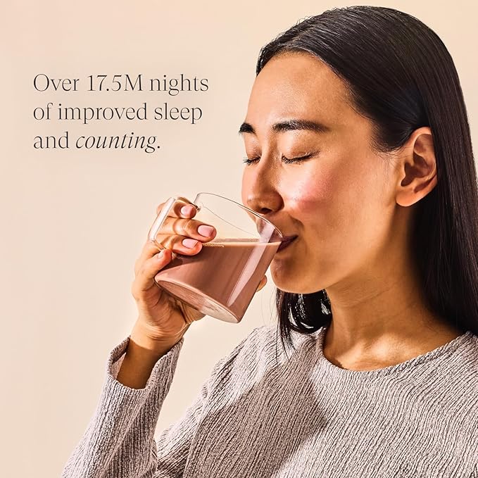 Beam Dream Sleep Powder, L-Theanine, Apigenin, Reishi and Magnesium, Third Party Tested Natural Sleep Aid & Sleep Supplement for Deep Sleep, Relaxation and Recovery, Natural Sleep Support, 22 Servings