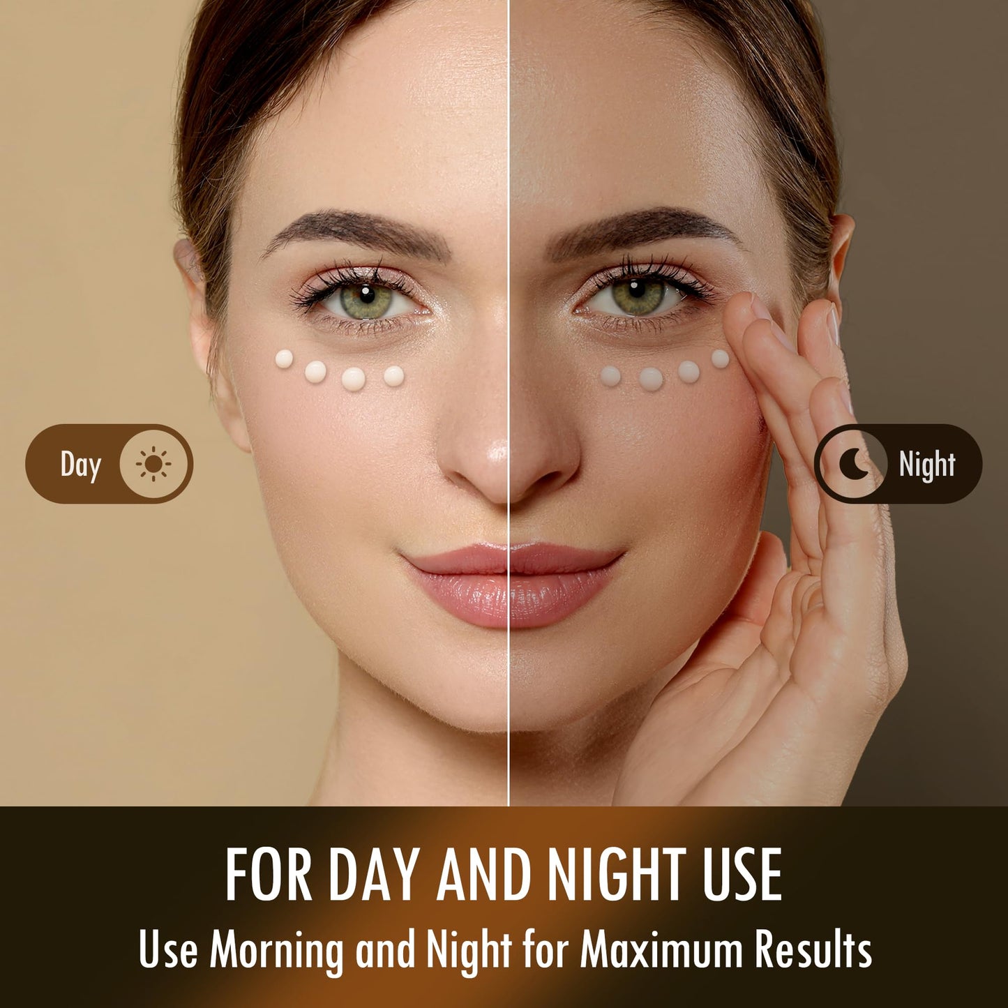 SUR.MEDIC+ 24K Gold Perfection All In One Cream for Face & Eye with Hyaluronic Acid, Panthenol and 24 Gold 1.18 oz