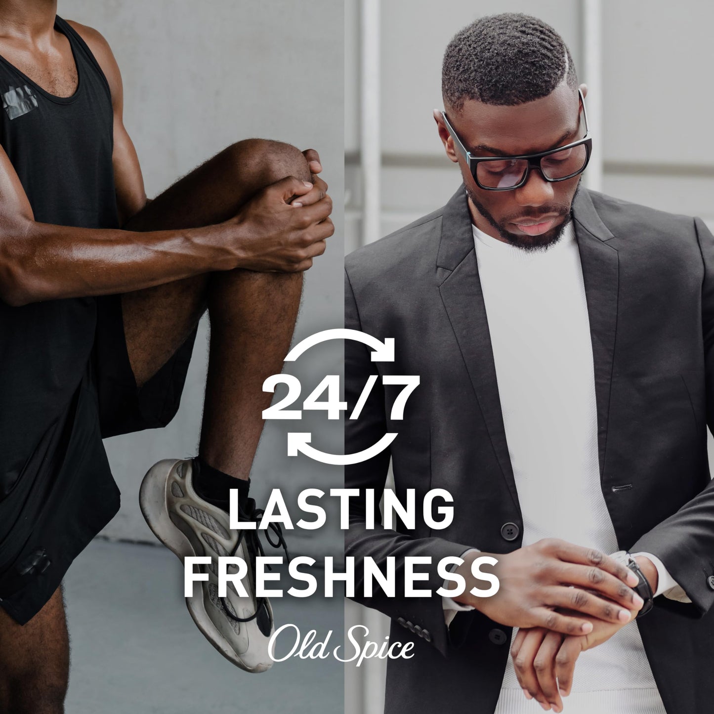 Old Spice Aluminum Free Deodorant for Men, 24/7 Odor Protection, 24/7 Freshness & Lasting Scent, Captain with Bergamot Scent, 3.0 oz (Pack of 2)