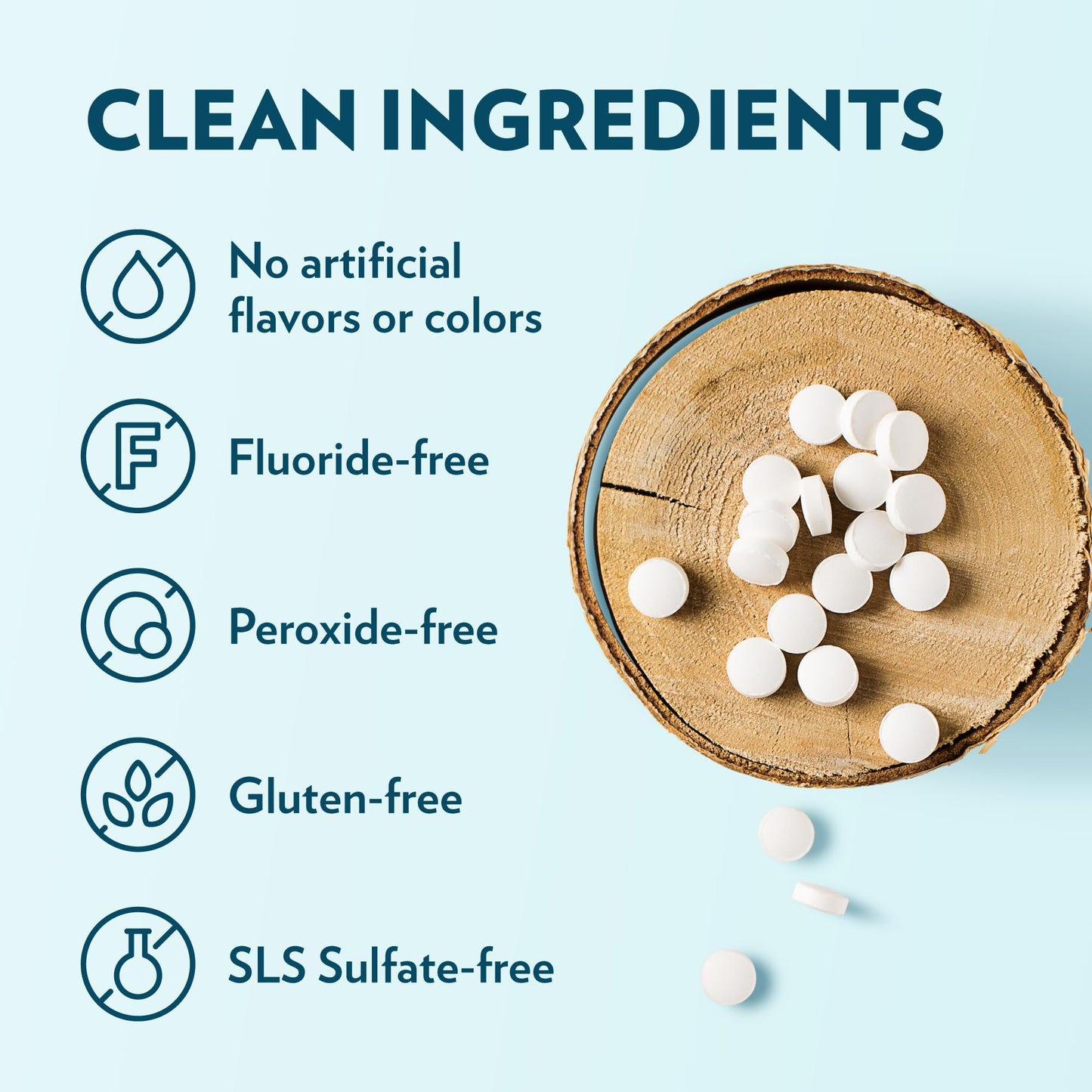 EcoFam Toothpaste Tablets – Bubblegum | Nano Hydroxyapatite Toothpaste Tablets Kids - Chewable - Made with Xylitol | Fluoride Free l 90 Tabs