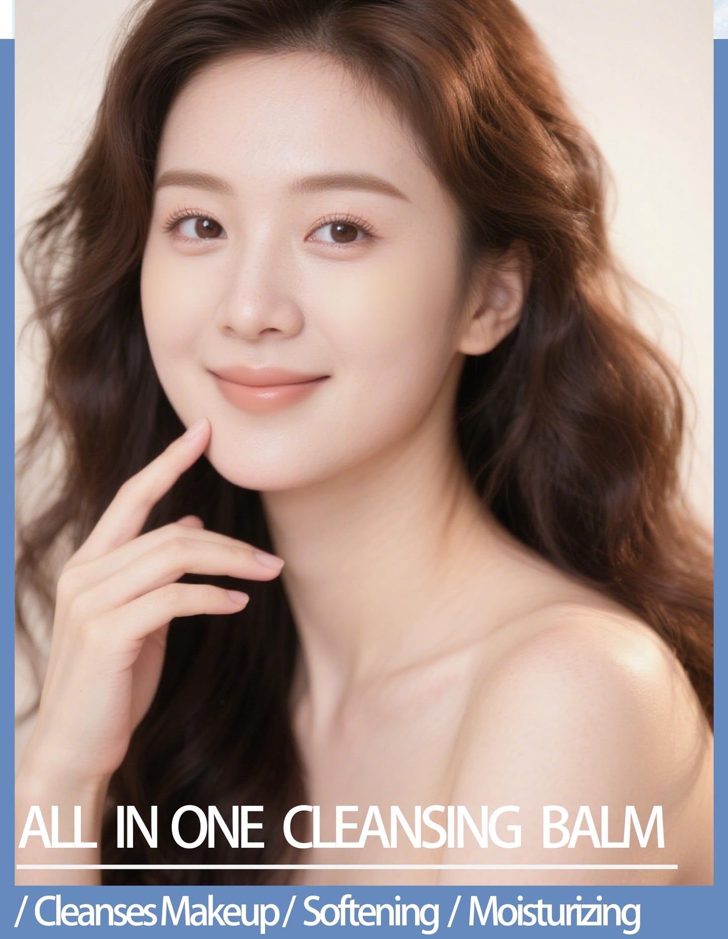 Okerker 20pc Deep Cleansing Blam for Face, Mini Makeup Remover Blam, Gentle Facial Makeup Remover, Moisturizing Pore Face Cleanser, Individually Packaged Travel Essential Makaup