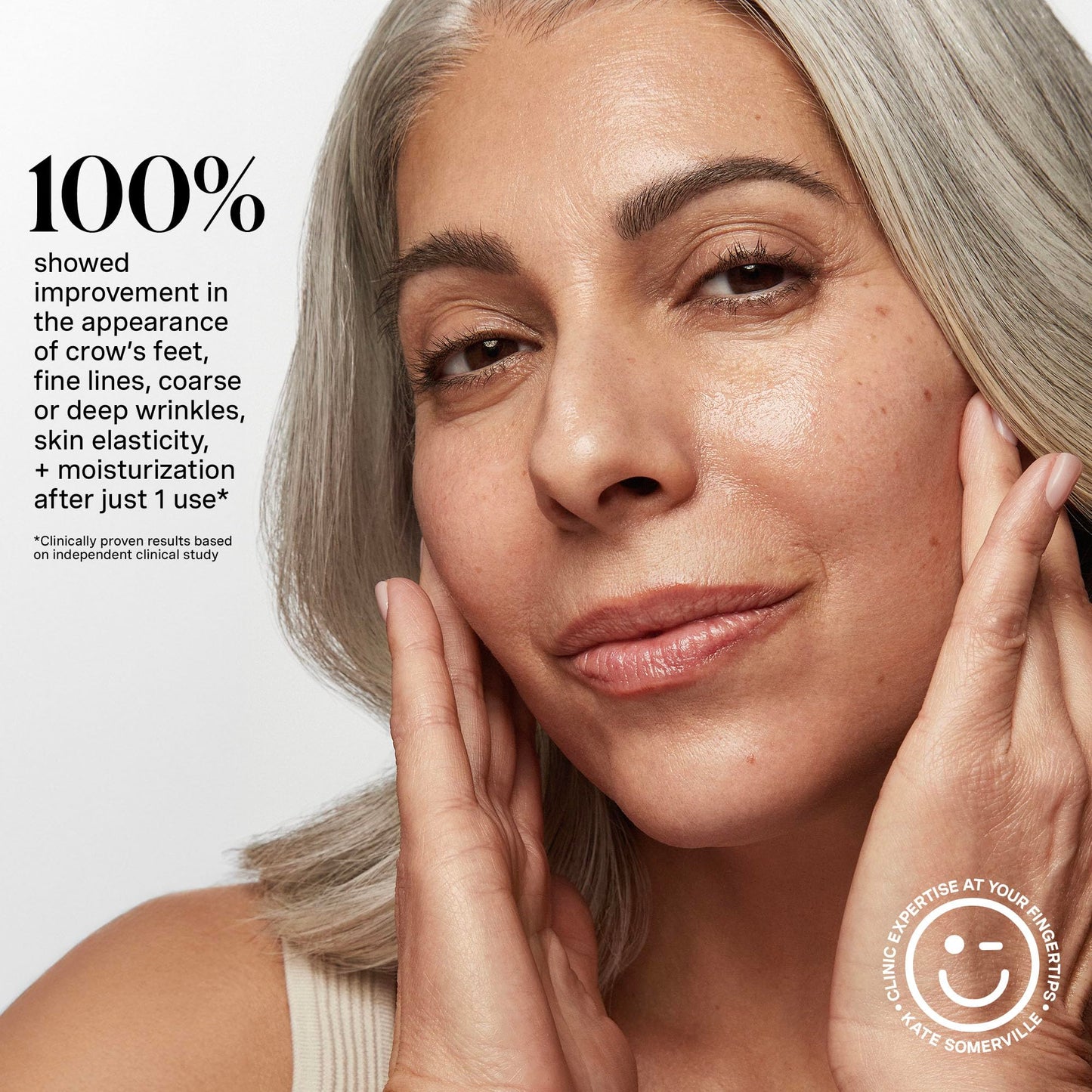 Kate Somerville Wrinkle Warrior® 2-in-1 Plumping Moisturizer + Serum – Hydrating Formula with Hyaluronic Acid, Smooths Fine Lines, Firms Skin & Boosts Radiance, 1.7 Fl Oz