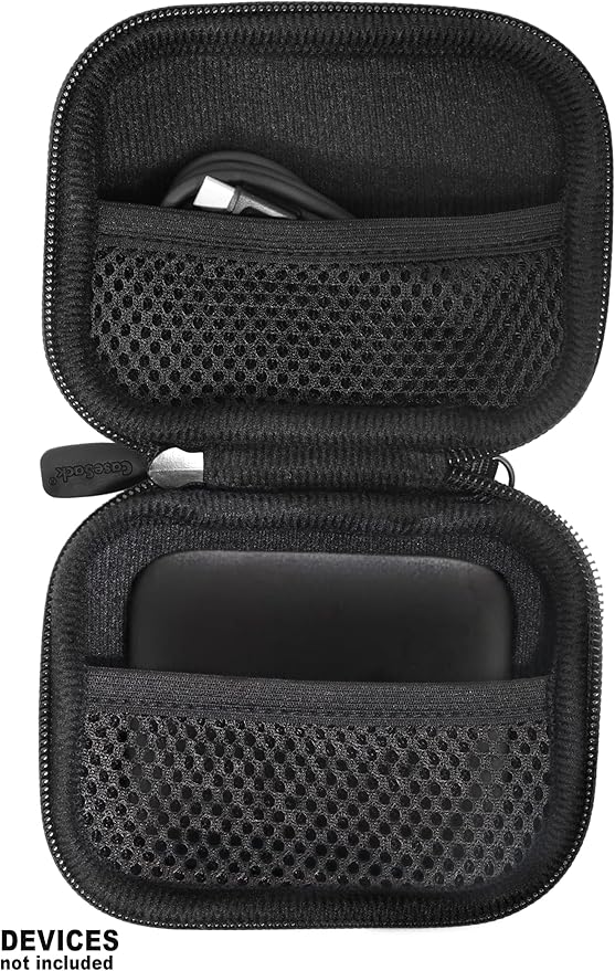 CaseSack Case for TOZO OpenEgo True Wireless Open Ear Headphone (Black)