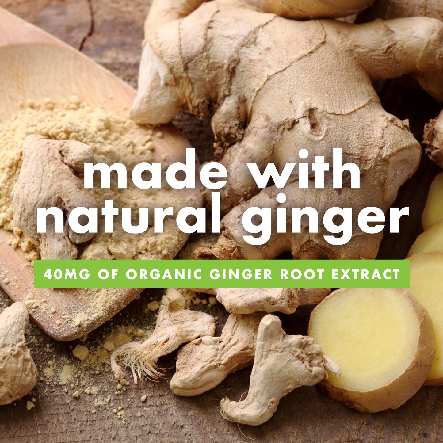 Bonine Ginger Root Extract Liquid Capsules - Non-Drowsy Motion Sickness Relief - 40 mg Ginger Supplement for Morning Sickness & Nausea Relief - Cruise Ship Essentials - 60 Capsules