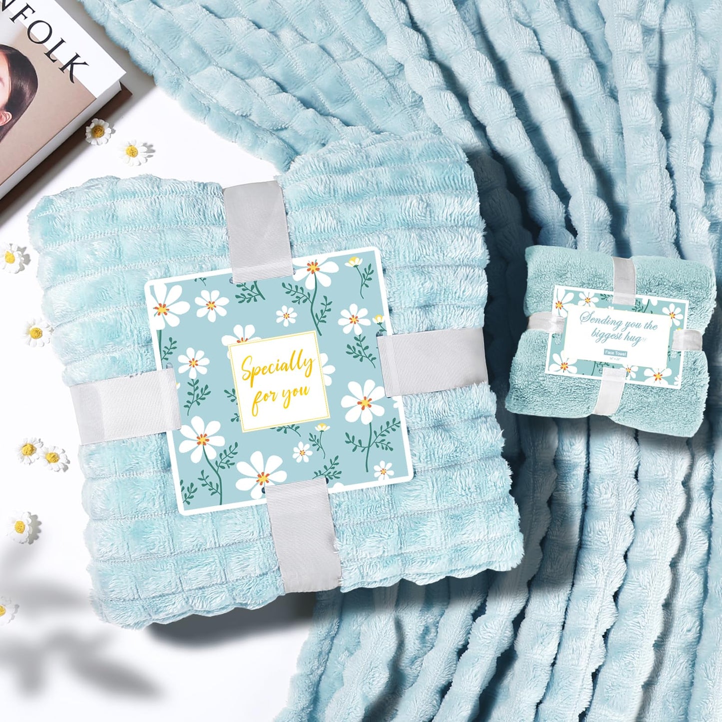 Self Care Gifts for Women, Get Well Soon Gifts Basket Care Package, Birthday Gifts Box for Women, Relaxing Bath Spa Gifts Set, Thinking of You Feel Better Gift for Her Mom Best Girl Friend Sister Wife