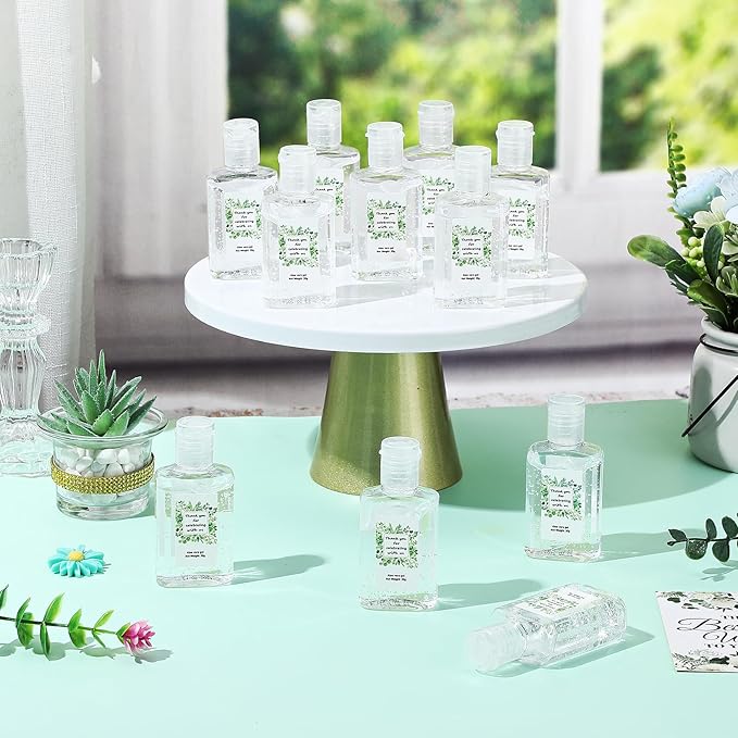 12 Pcs Mini Aloe Vera Gel Bulk for Christmas Wedding Party 1oz Soothing Moisture Aloe Gel Bulk Travel Size for Thank You Gifts Christmas Favors Wedding Party(Eucalyptus)