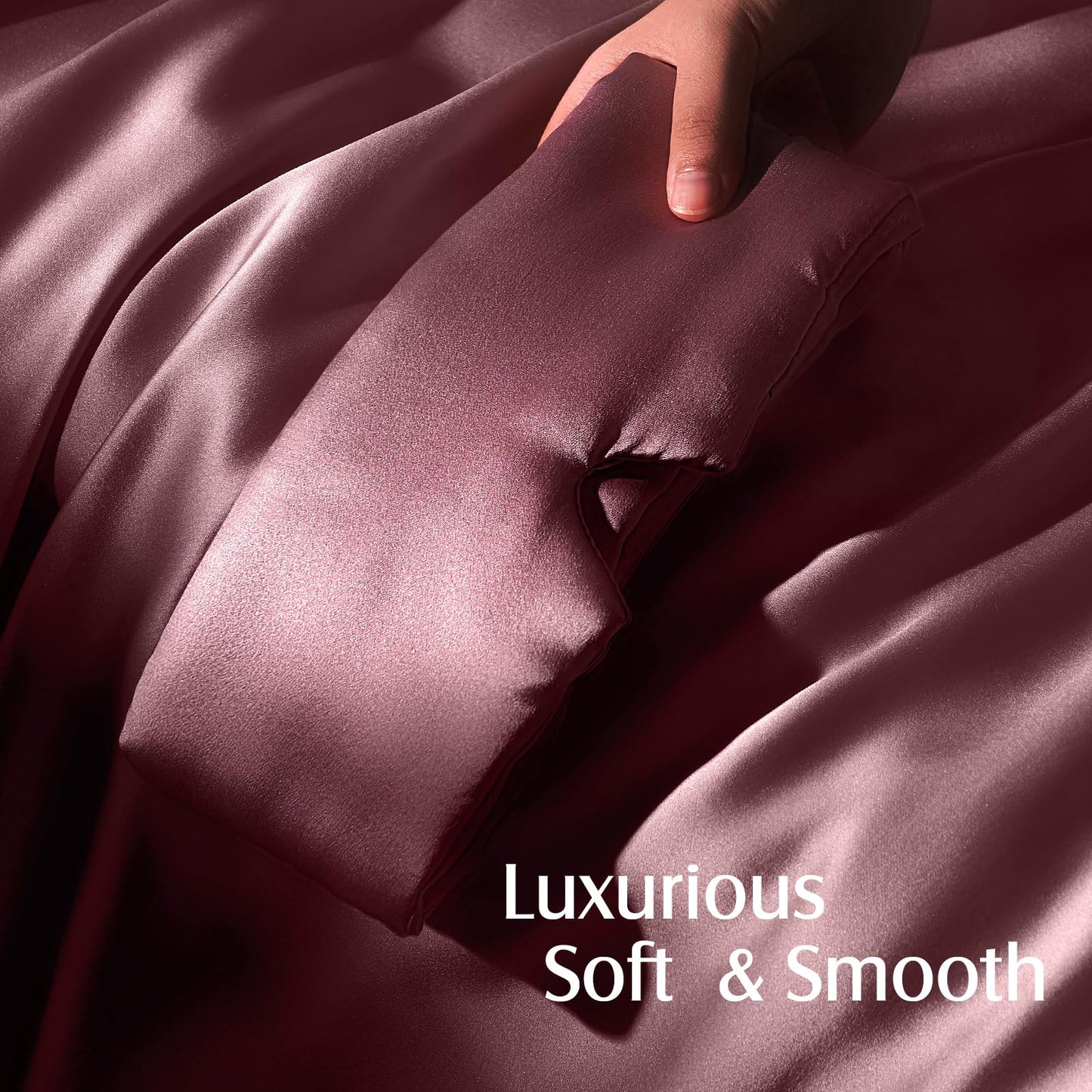 YFONG 100% Mulberry Silk Sleep Mask, Total Blackout Eye Mask for Women & Men, 22 Momme 6A Grade Silk with Adjustable Band Designed for Side Sleeper Pink