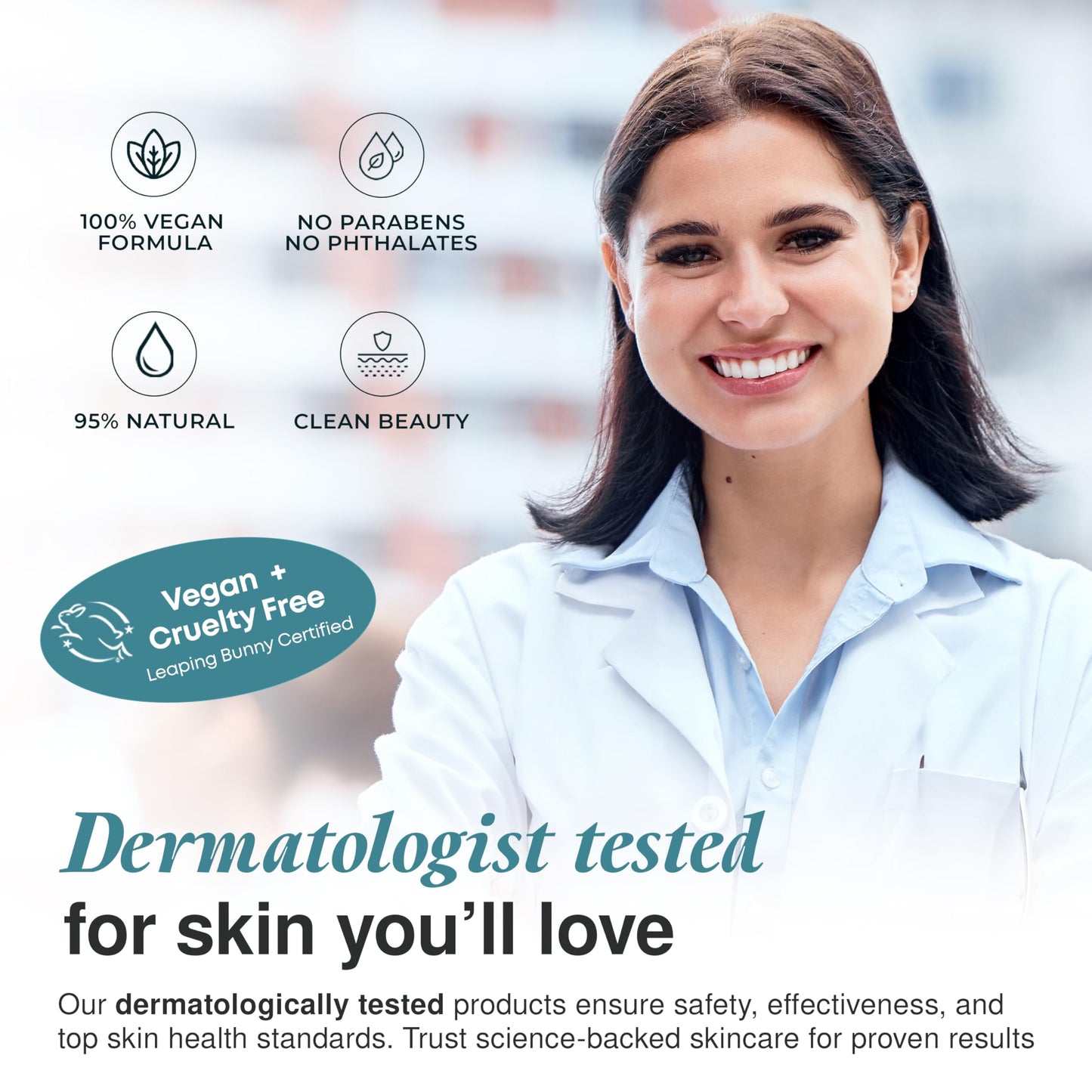 Clear Visage Hyaluronic Acid Moisturizer - Dermatologist Tested - Retinol Anti Aging Face Cream - Ultra Hydrating, Plumps & Smooths Skin, Fine Lines & Wrinkles Treatment - Clean Beauty Korean Skincare