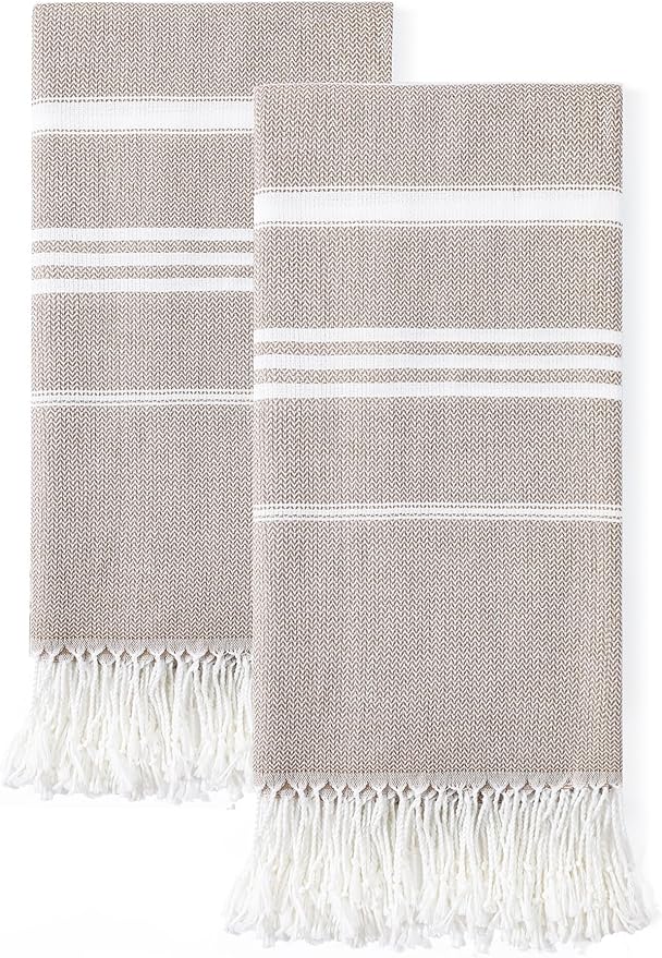 2 Packs Cotton Turkish Beach Towels Quick Dry Sand Free Oversized Bath Pool Swim Towel Extra Large Big Xl Blanket Adult Travel Essentials Cruise Accessories Must Haves Clearance Vacation Stuff