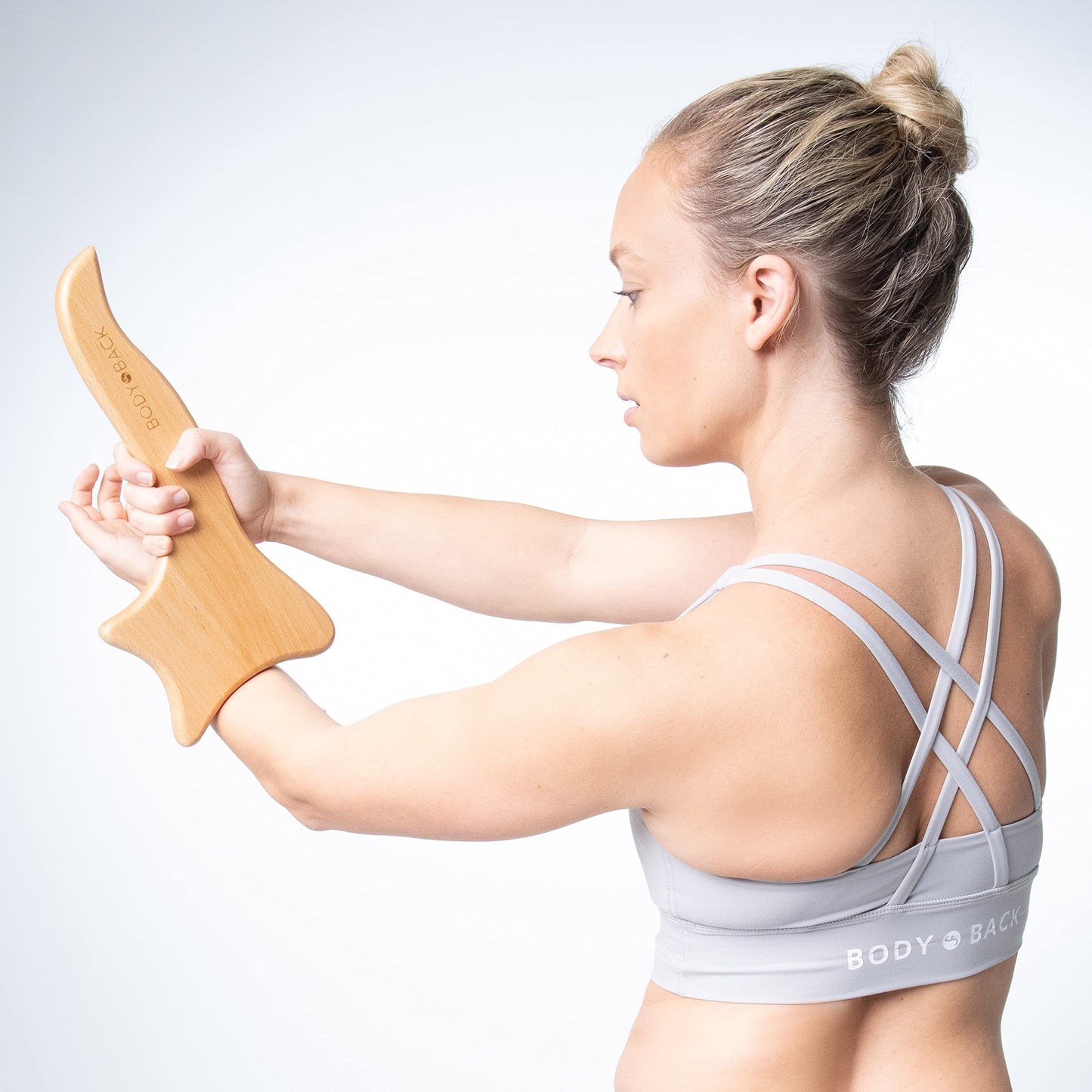 Body Back Wooden Gua Sha Massage Tool - Wood Therapy Lymphatic Drainage Tool - Gua Sha Cellulite Massager for Body Sculpting and Shaping