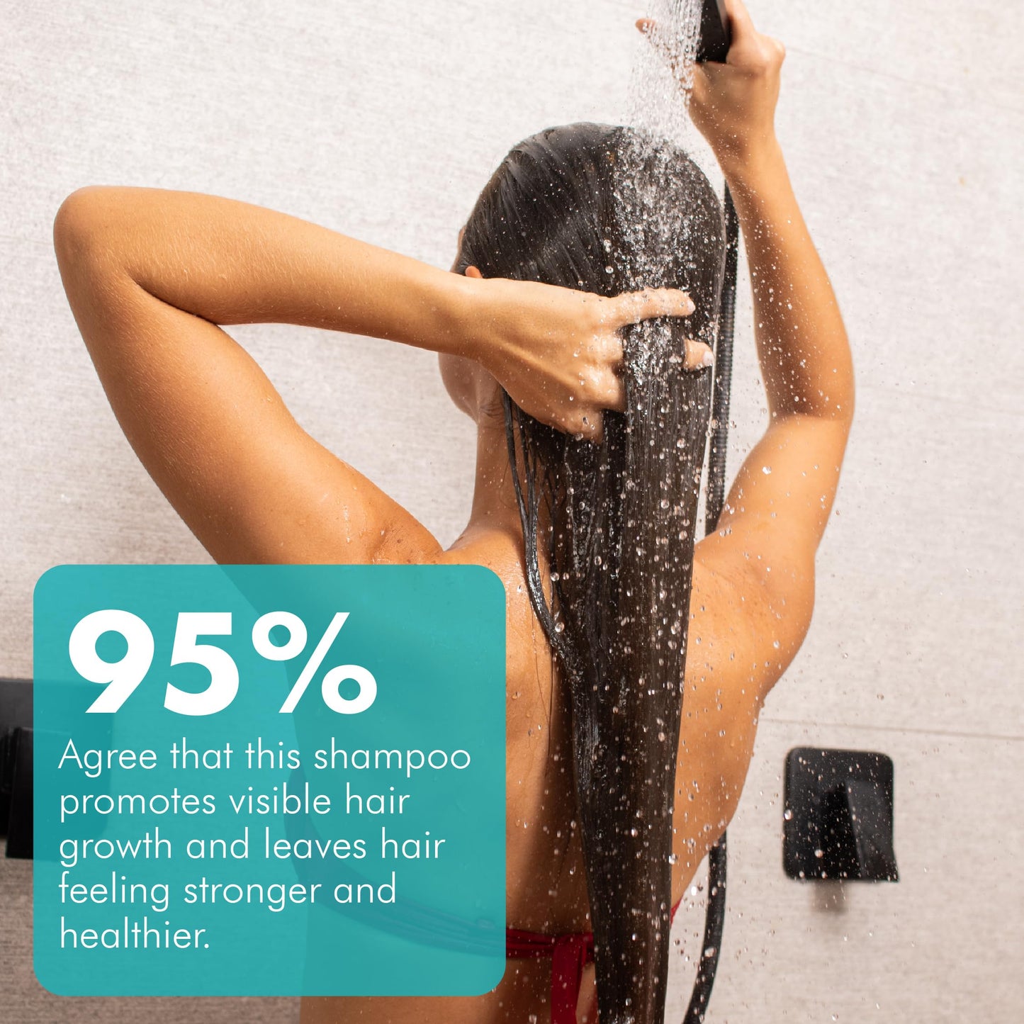 Castor Oil Shampoo Bar with Peppermint Essential Oils & Biotin - For Hair Growth, Strengthening, Thickening & Volumizing - Shampoo for Women and Men - Free of Parabens & Sulfates - Made in USA - 4.5oz