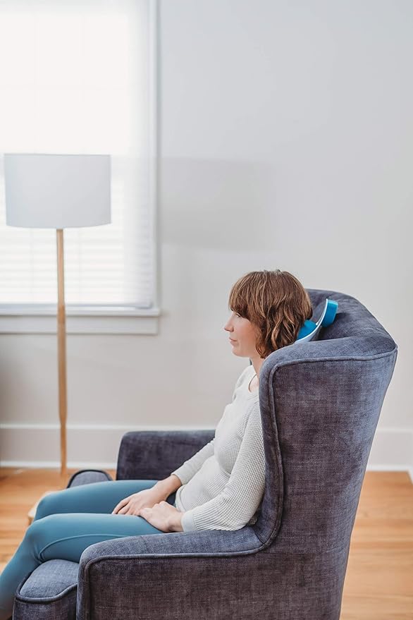 Kanjo Neck Pain Relief Support Cradle | Neck Cushion & Cervical Traction Device| Neck Alignment Cradle & Neck Rest for Relaxation and Pain Relief