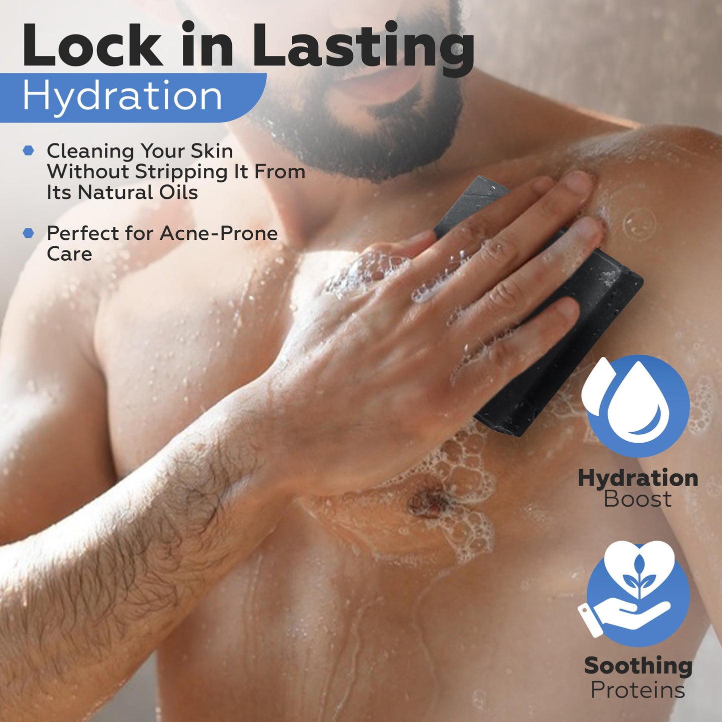 Showerworthy Plant Based Natural Bar Soap Gift Set – 8 Handmade Organic Soap Bars for Men & Women – Cold Process With Essential Oils for Moisturizing Dry & Sensitive Skin 8 Different Scents 5 oz Each