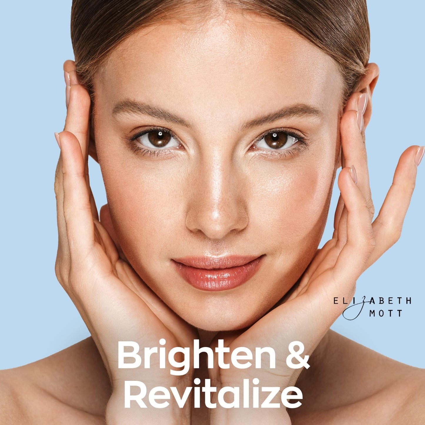 Elizabeth Mott Sure Thing Vitamin C Eye Cream – Hydrating & Brightening Eye Treatment for Dark Circles and Puffiness – Vegan, Fragrance-Free, Cruelty-Free Skincare – 15ml (0.5oz)