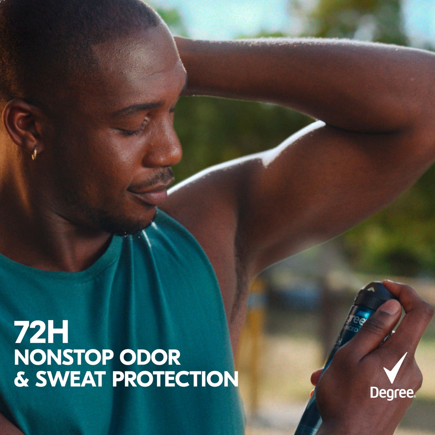 Degree Men Advanced Antiperspirant Deodorant Stick Ice Eucalyptus 4 Count 72-Hour Sweat and Odor Protection Deodorant for Men with Body Heat Activated Technology 2.7 oz