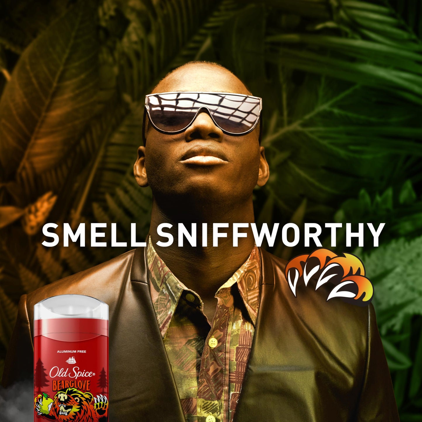 Old Spice Aluminum Free Deodorant for Men, 24/7 Odor Protection, 24/7 Freshness & Lasting Scent, Goes on Clear, Bearglove with Crisp Orchard Scent, 3.0 oz (Pack of 3)