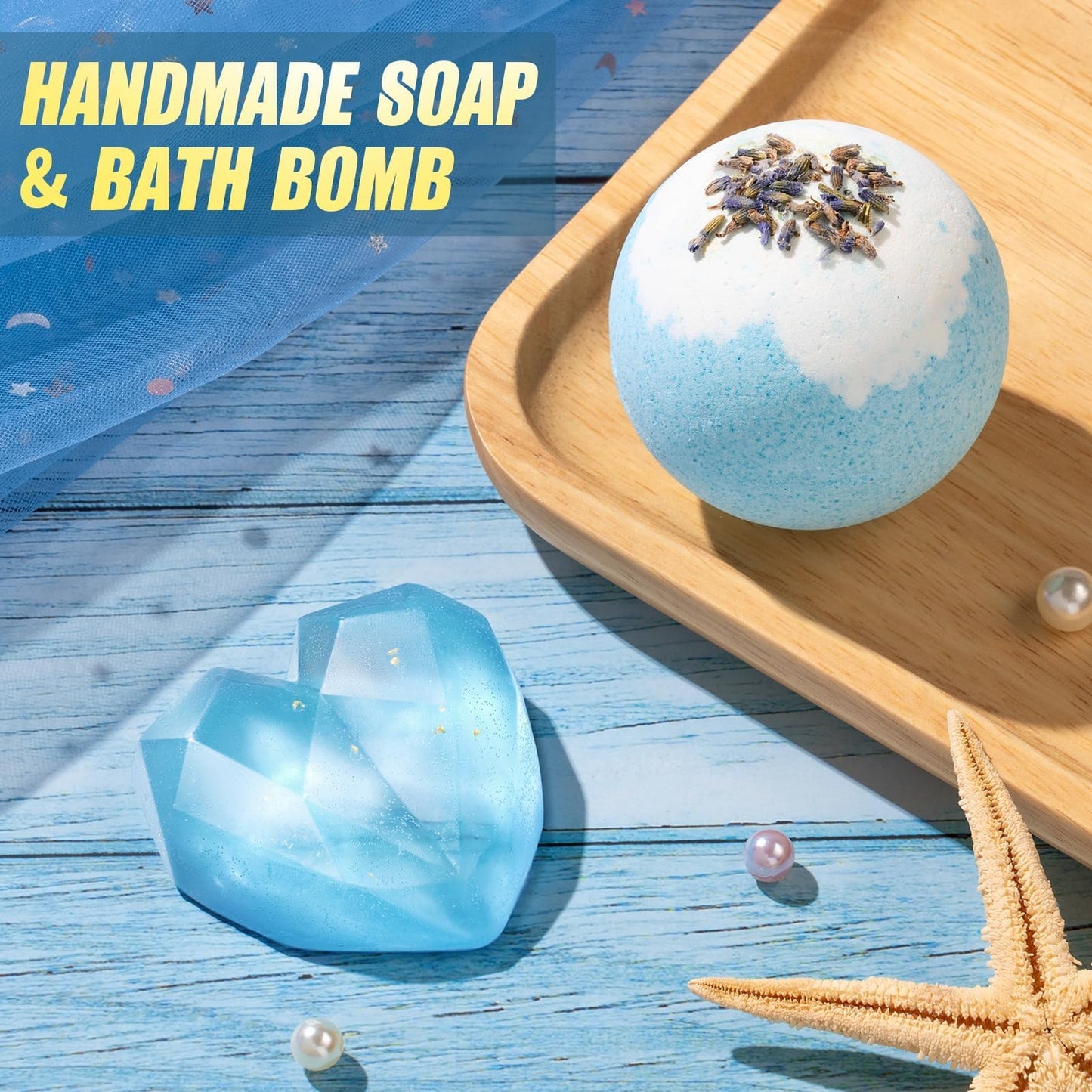 Birthday Gifts for Women Self Care Gifts Get Well Soon Gifts, Ocean Relaxing Spa Gifts Basket Care Package w/ Flannel Blanket 40 OZ Tumbler, Christmas Gifts for Mom Wife Grandma Friends Sisters Her