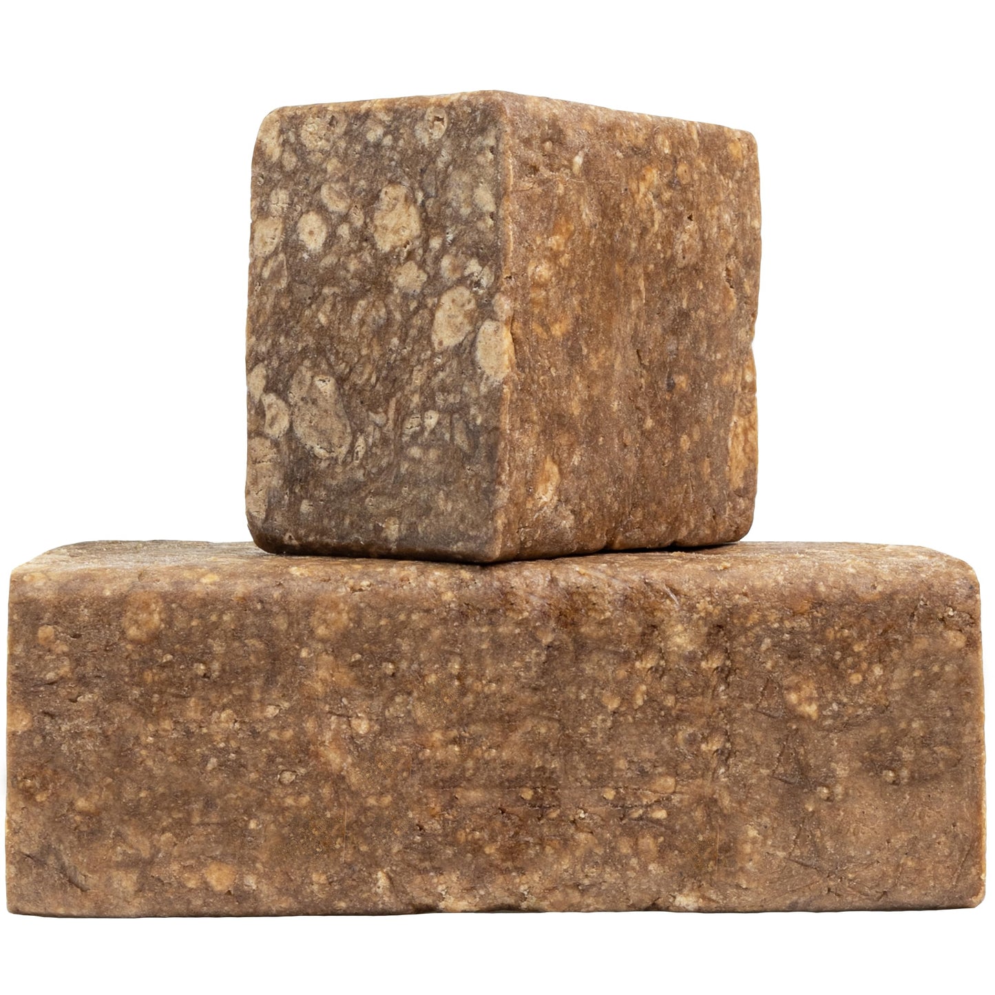 Shea Farms - Raw African Black Soap, 8oz Bar – Deep Cleansing Natural Black Soap for Acne, Dark Spots, Ring Worm, Eczema - Cruelty Free Face & Body Wash - Guaranteed 8oz Bar