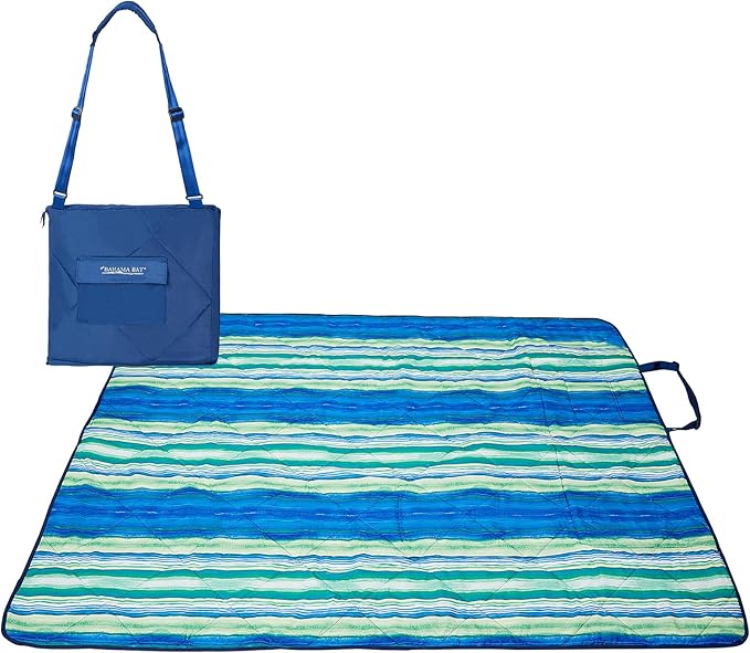 Beach Blanket Waterproof Sandproof Picnic Blankets 70” x 57” Camping Foldable Beach Mat Sand Free Large Portable Washable Play Mat Lightweight for Outdoor Park