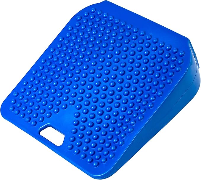 CanDo Sitting Wedge Active Seat Wobble Cushion for Posture, Back Pain, Restlessness, Stress Relief and Anxiety, Child Size, 10" x 10"