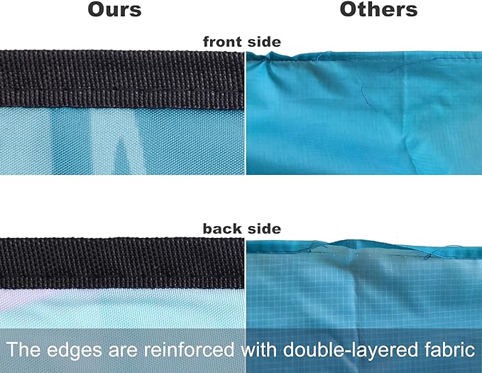 Beach Blanket Waterproof Sandproof Beach Mat 79" X 83"/10'x9'for 2-8 Adults Quick Drying Outdoor Picnic Mat Beach Accessories for Travel, Camping, Hiking