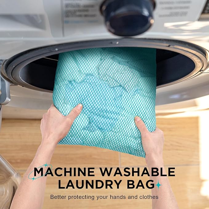 10 Set Compression Packing Cubes for Travel Essentials,Compressible Expandable Packing Cubes for Suitcase,OlarHike Luggage Organizer Bags for Travel,Handy Helper for Organizing Clothes(Blue Green)